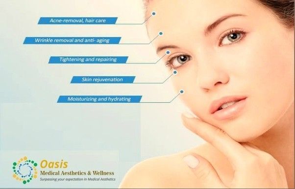 Rejuvenating facial treatments