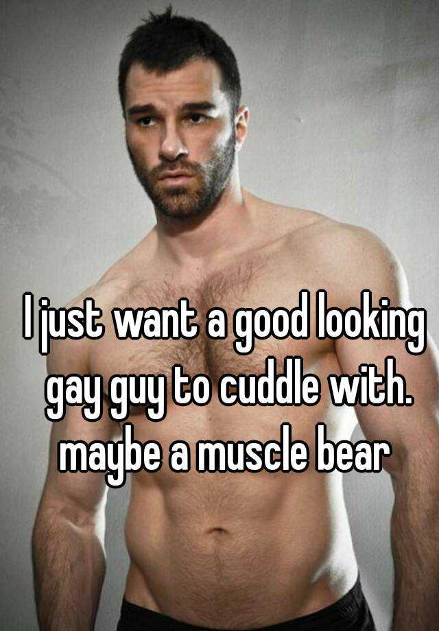 Bear gay guy