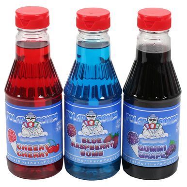 Syrups for shaved ice