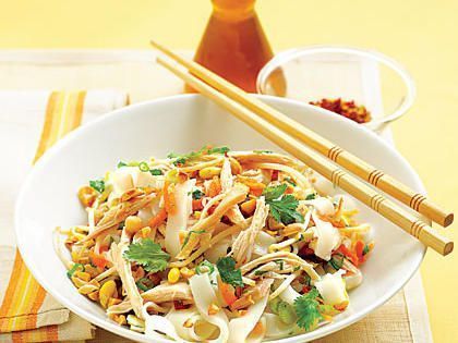 Doctor /. D. reccomend Asian rice noodle salad