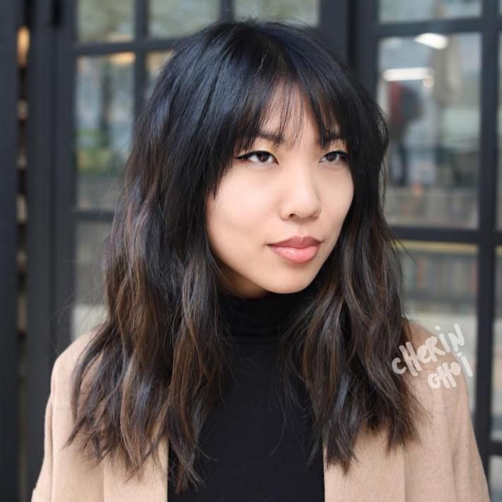 Slate reccomend Asian style bangs