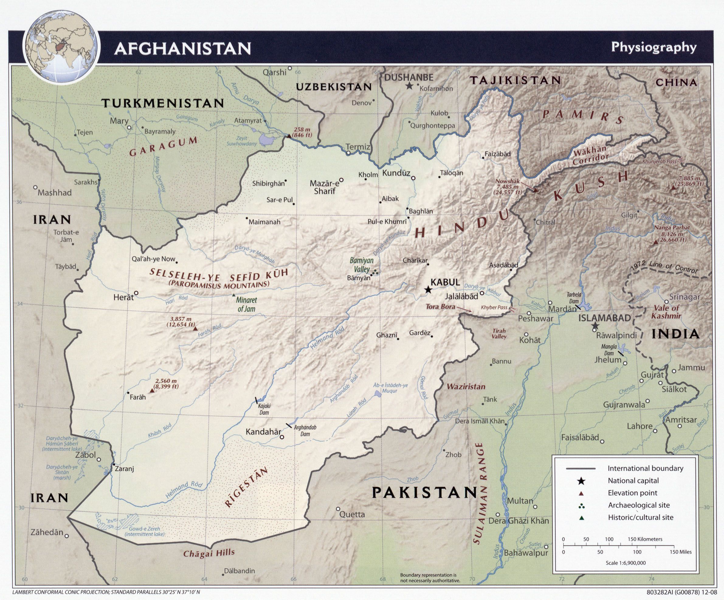 Vi-Vi reccomend Asian map of india afiganistan