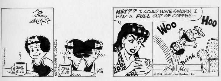 Grand S. reccomend Nancy cartoon strip
