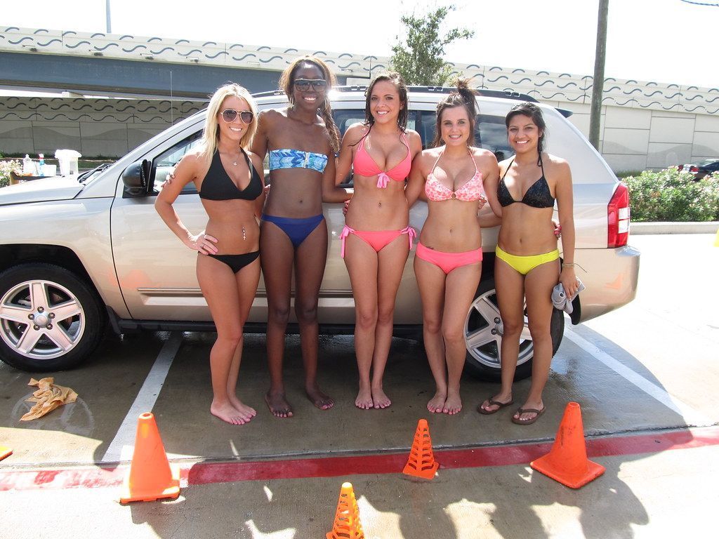 best of Houston wash Bikini car