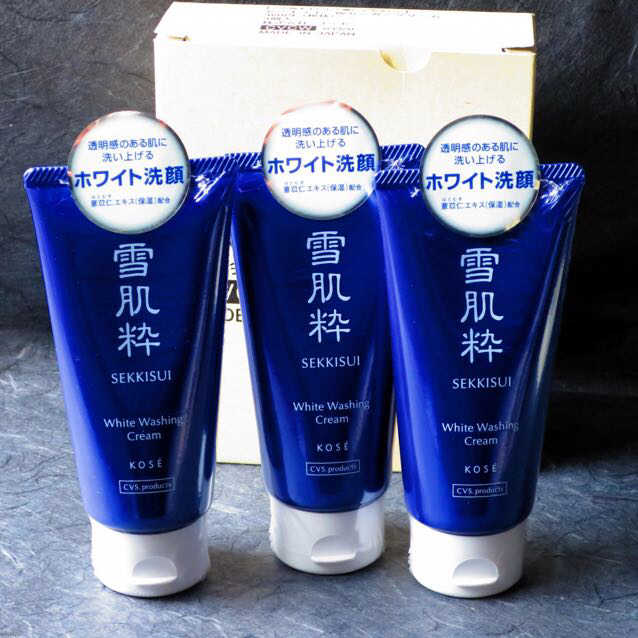 Double reccomend Kose facial products