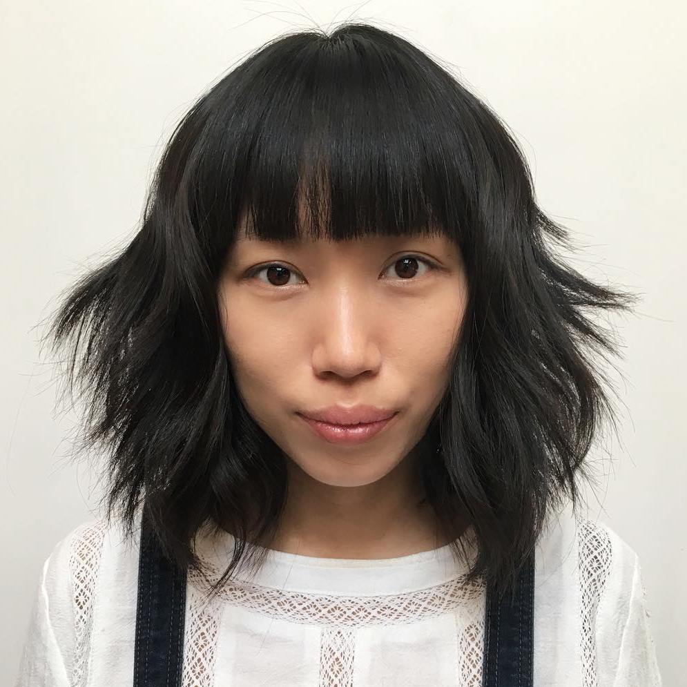 Chocolate C. reccomend Asian style bangs