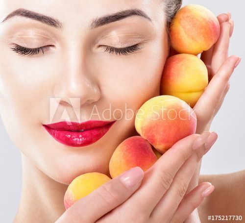 Peaches + facial
