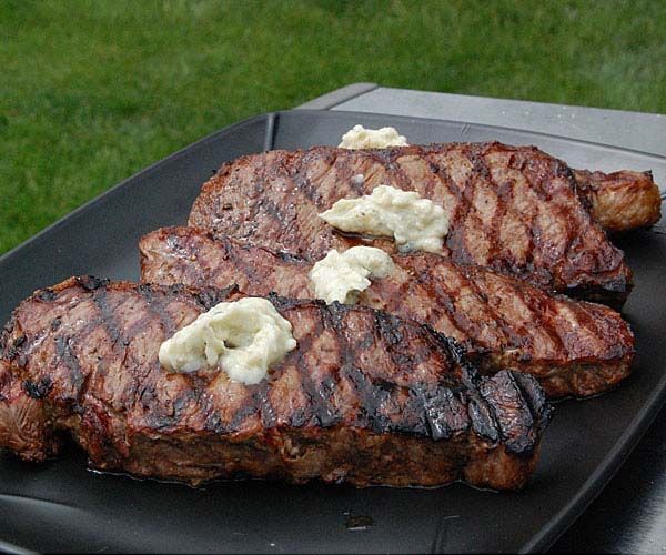 Butterfly reccomend Broiled new york strip steak