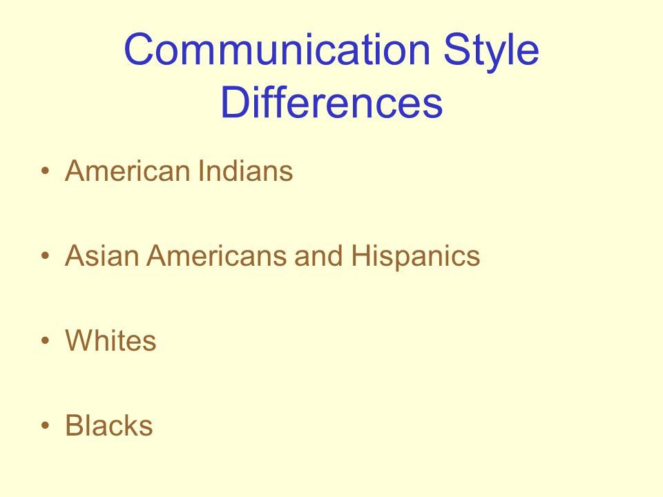Asian communication style