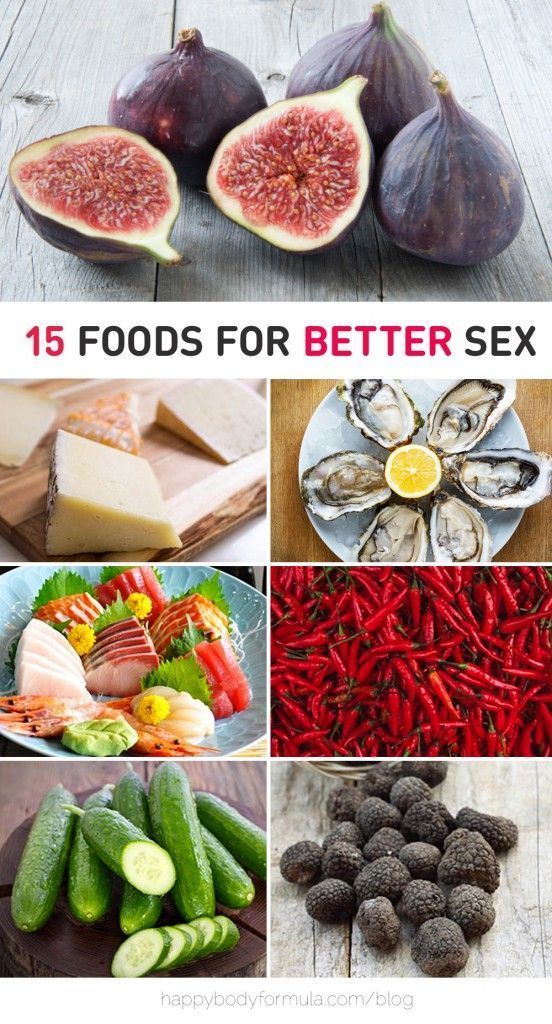 Good food for better sex