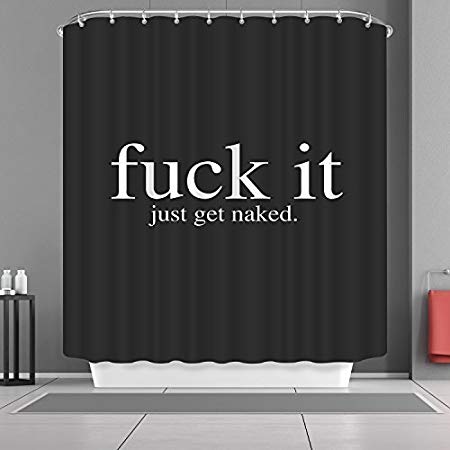 Shower curtain fuck