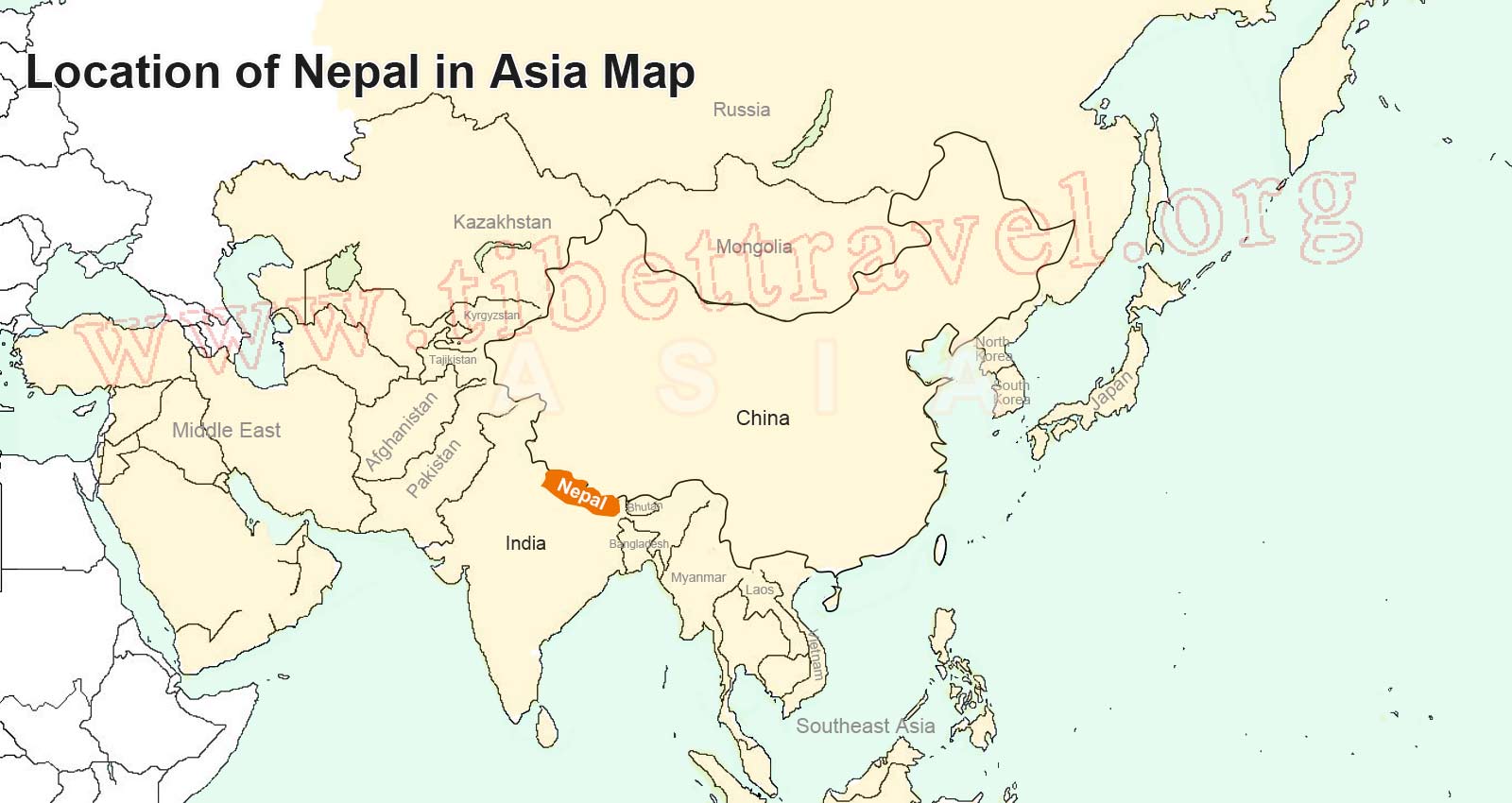 Asian nation nepal  picture