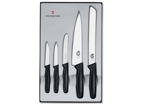 Asian knife set scissors