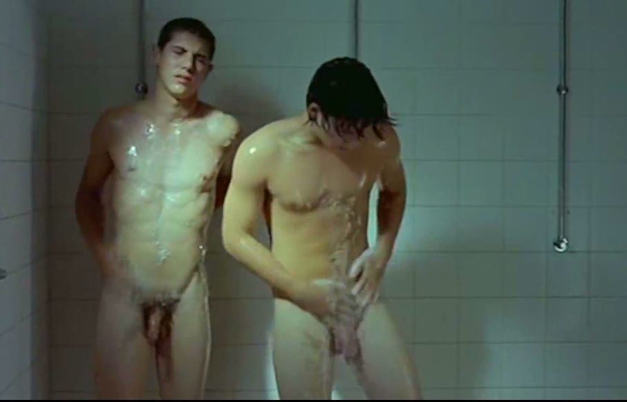 Movie locker room nude shower scenes
