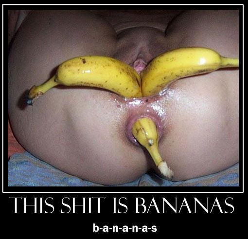 Jolly reccomend 3 bananas in pussy