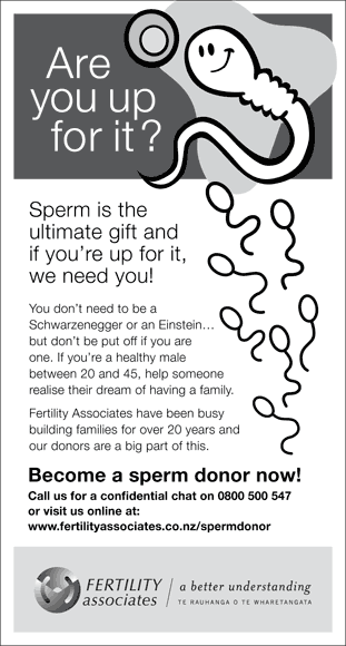 Duckling reccomend Sperm donars needed