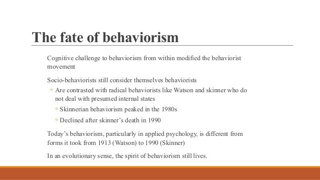 best of Of psychologhy Domination behaviorism