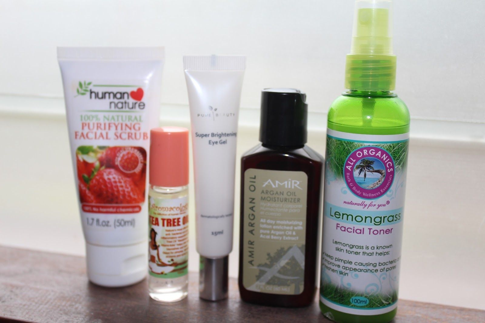 Natural products for facial