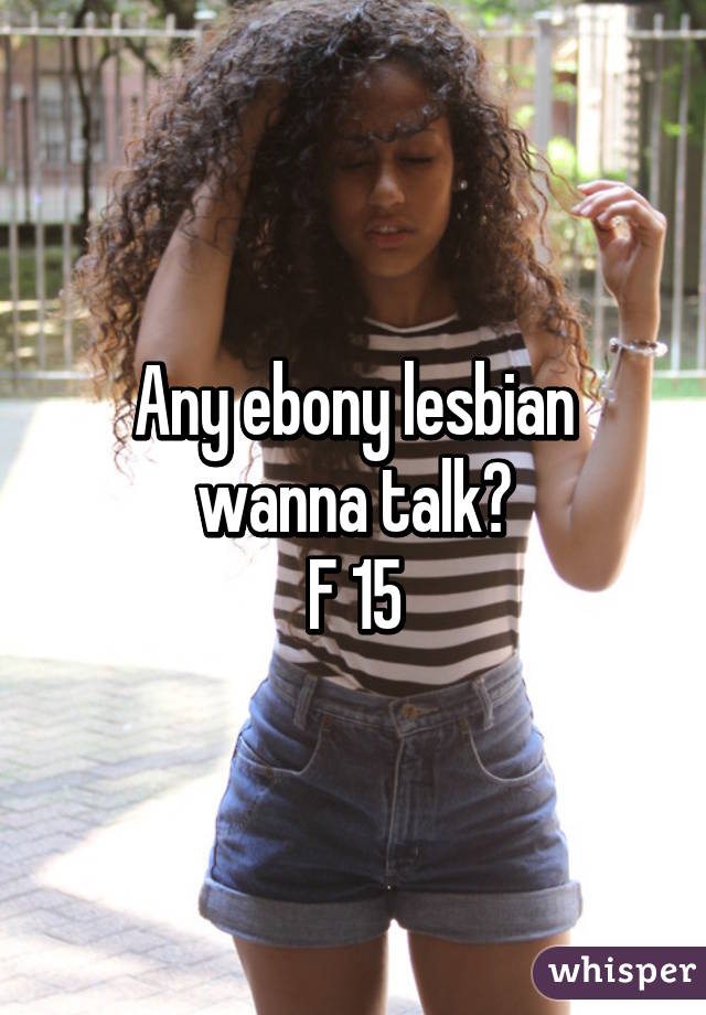 best of Lesbian picture Ebony