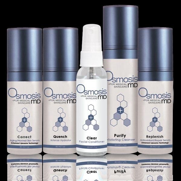 Osmosis facial products
