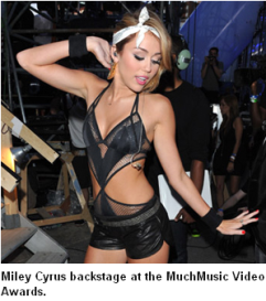 Miley cyrus dressed as slut