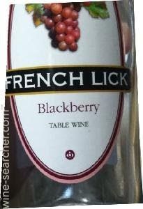 Judge reccomend Catawba french lick wine
