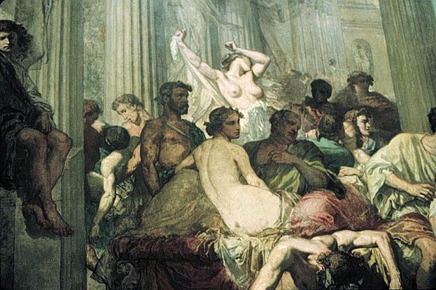 Whirly reccomend Roman orgy art work
