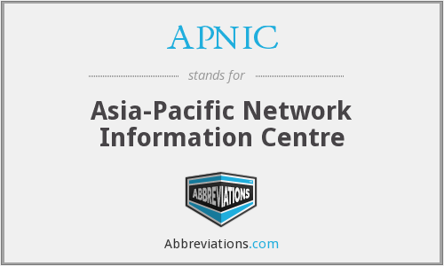 Kevlar reccomend Asian pacific network information centre