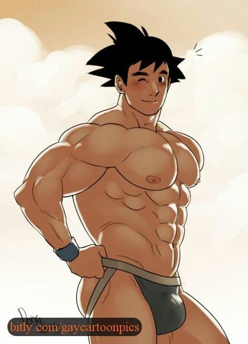 Goku as a twink