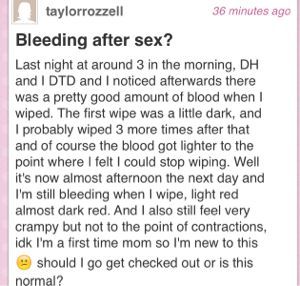 Troubleshoot reccomend Pregnancy bleeding after sex