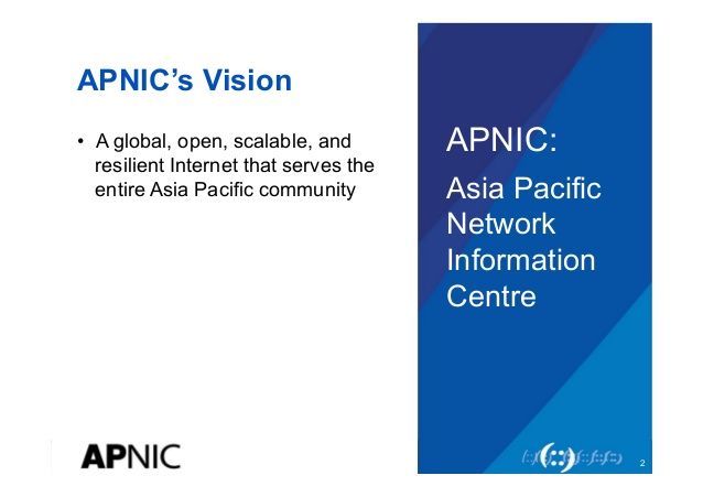 Reno reccomend Asian pacific network information centre