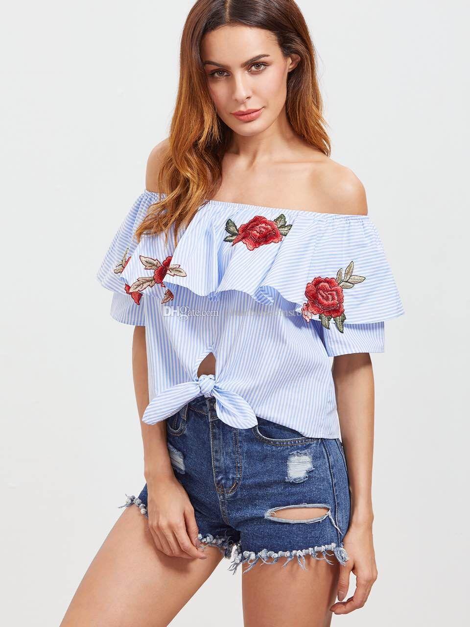 Blouses for busty women