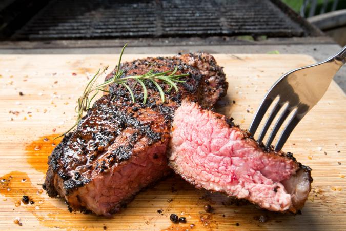 Texas reccomend Broiled new york strip steak