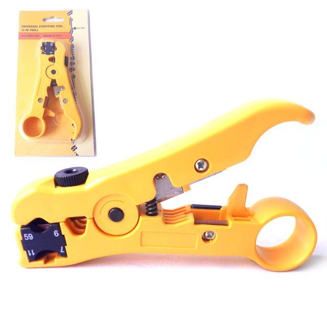 Cable coax jacket stripper