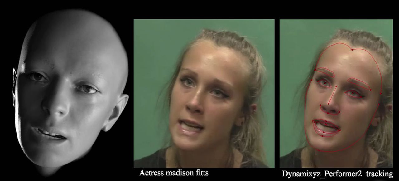 Ember reccomend Facial motion capture data