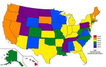 Gay lesbian friendly states