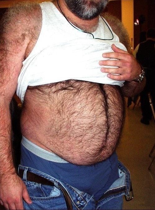 Hairy belly blog  Porn Photo
