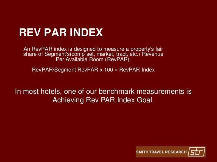 Hotel market penetration index