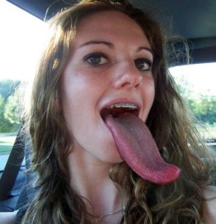 Gucci reccomend Largest lesbian tongues