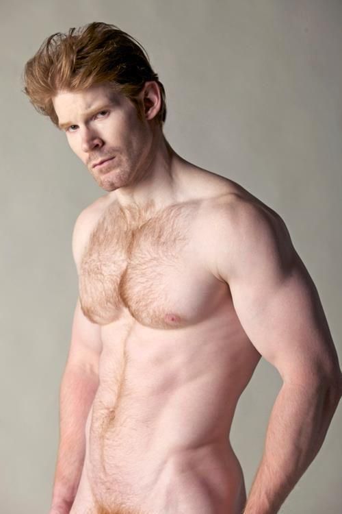 Mature nude males with red hair
