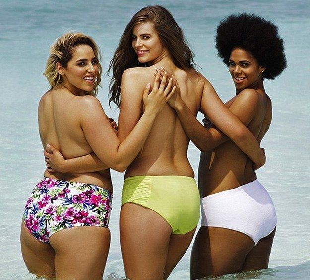 best of Models bikini size Plus topless female