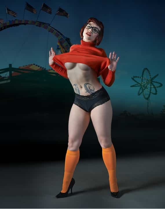 Velma Strips Nude