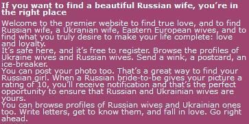 best of Russian Wife buy