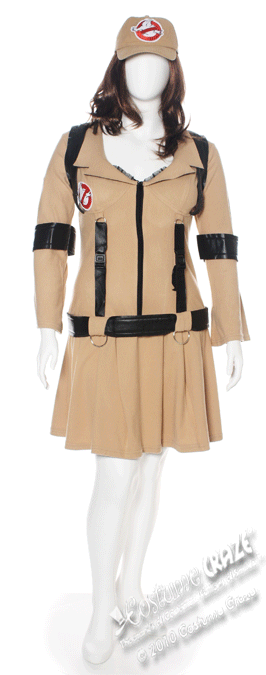 Womens adult size ghost buster costume