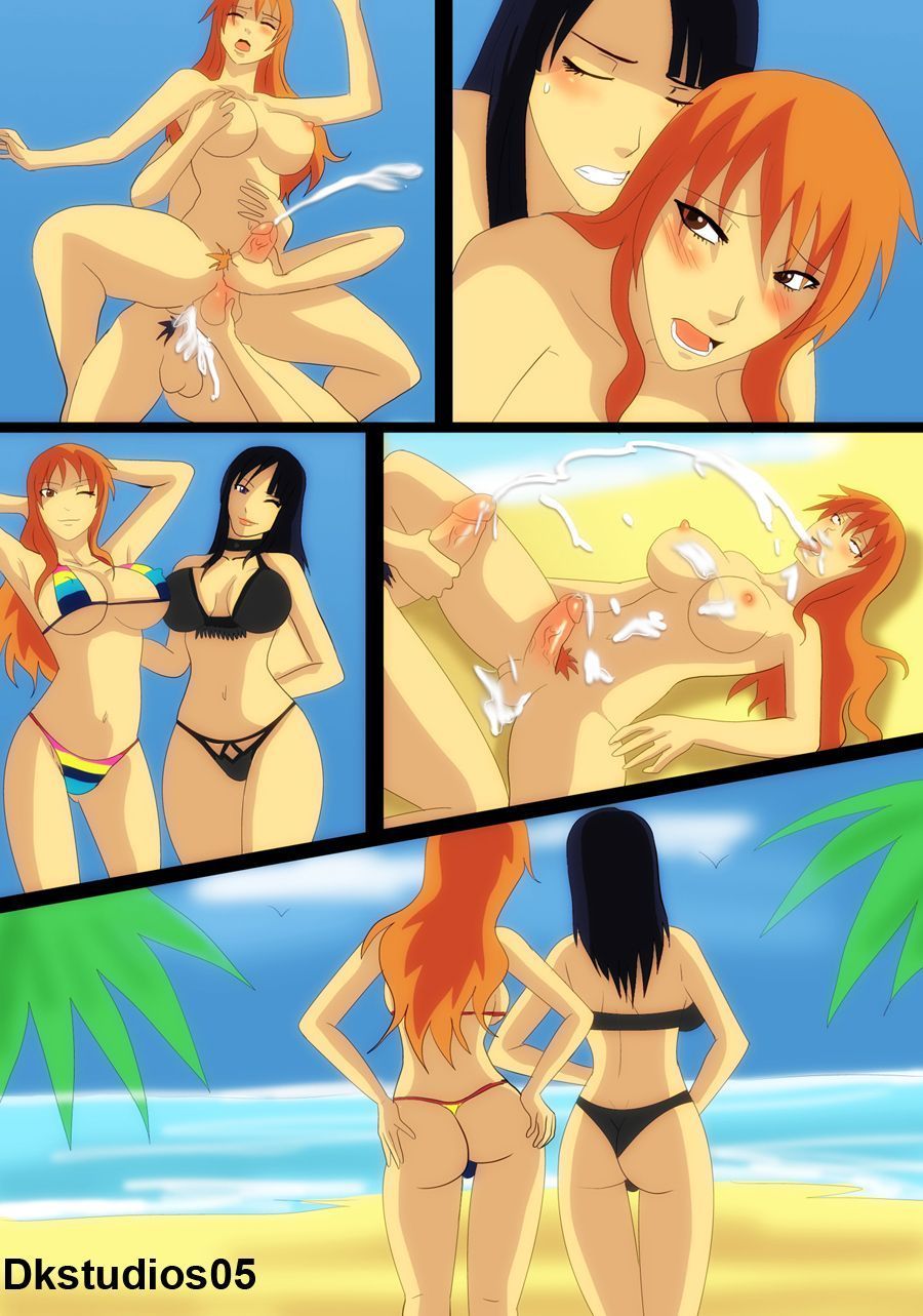 One Piece Nami Robin Lesbian Nude Photos