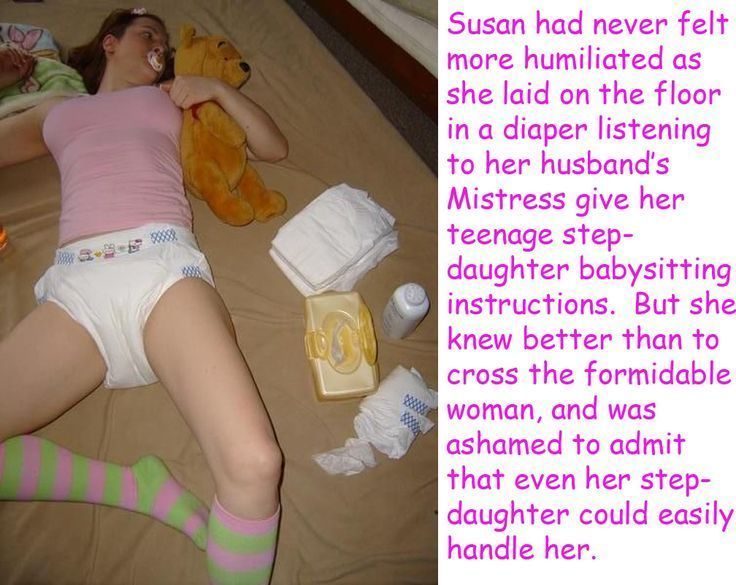 Diaper humiliation punishment