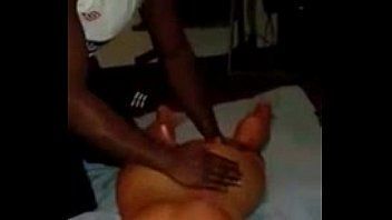 Wife gets massage